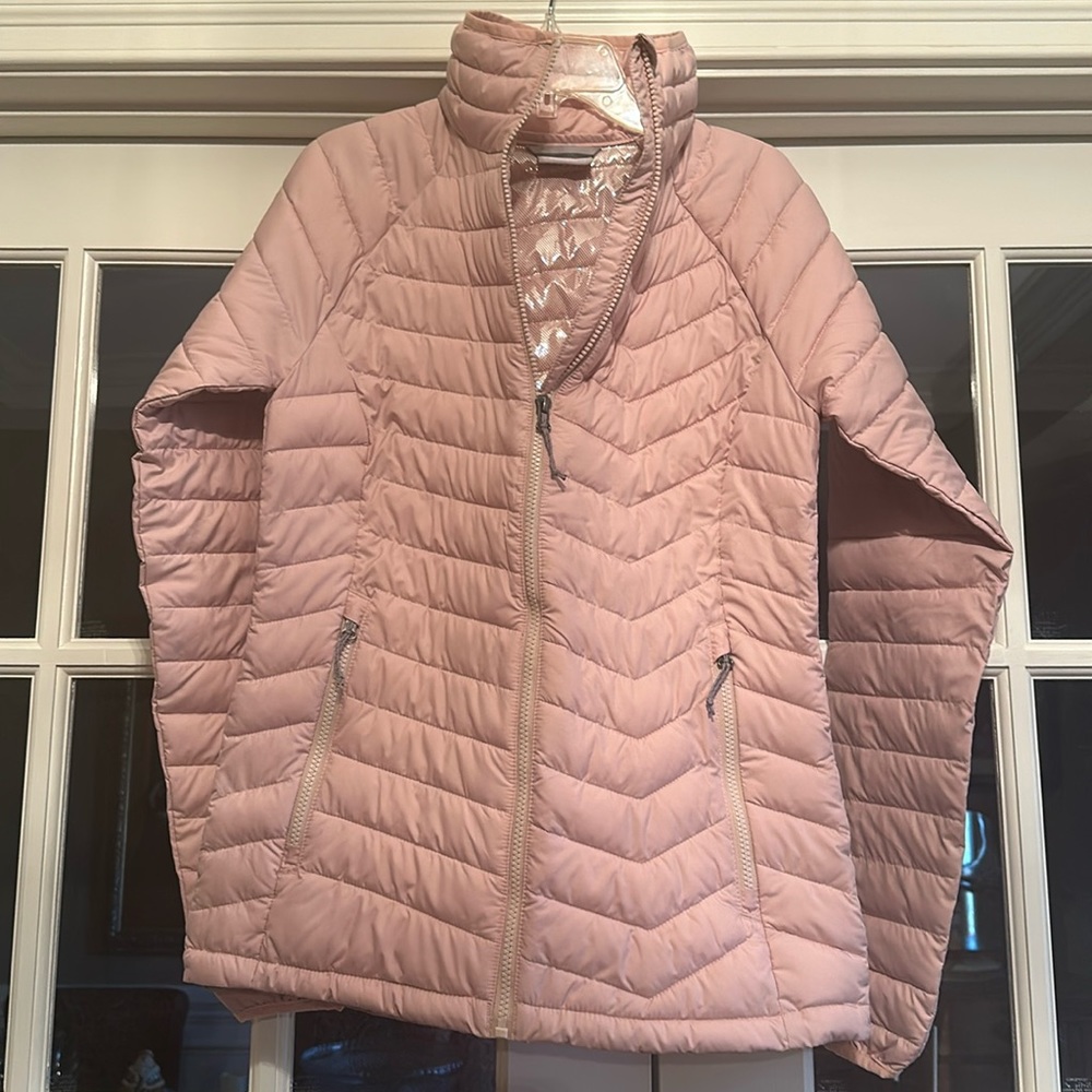 Small Columbia jacket light pink